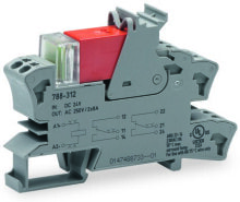 Circuit breakers, differential automatic Wago 788-311. Product colour: Grey. Dimensions (WxDxH): 15 x 86 x 54 mm, Weight: 45.408 g