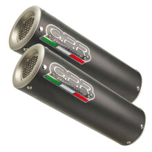 Spare Parts GPR EXHAUST SYSTEMS M3 Titanium Double Monster 796 10-14 CAT Homologated Muffler