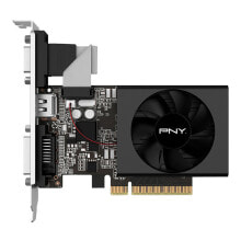 Video Cards PNY GeForce GT730 Low Profile 2GB GDDR3 PCIe 2.0x8