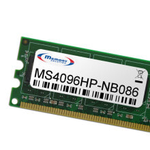 Memory Memory Solution MS4096HP-NB086. Component for: Notebook, Internal memory: 4 GB