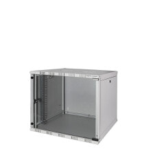 Rack Cases 19" SOHO Wallmount Cabinet 9U, 550 mm depth, grey, assembled
