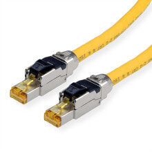 Cable Channels 21.15.1851, 5 m, Cat8.1, S/FTP (S-STP), RJ-45, RJ-45, Yellow