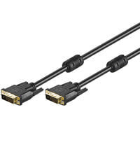 Cables or Connectors for Audio and Video Equipment Goobay MMK 110-300 G 24+1 DVI-D 3m DVI cable Black