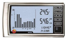 Weather Stations, Surface Thermometers and Barometers Testo 623, Digital, Rectangular, AA, -10 - 60 °C, -20 - 60 °C, 185 mm