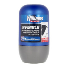 Deodorants Шариковый дезодорант Invisible Williams (75 ml)