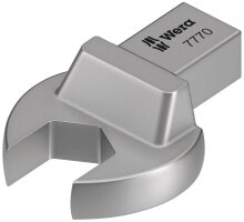 End heads and keys Wera 7770. Product type: Torque wrench end fitting, Product colour: Silver, Quantity per pack: 1 pc(s)