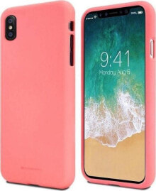 Smartphone Cases Mercury Soft Sony Xperia 10 Plus różowy /pink (XA3 Ultra)