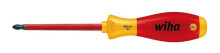 Car Screwdrivers Wiha 322. Length: 32.4 cm, Weight: 160 g. Handle colour: Red/Yellow
