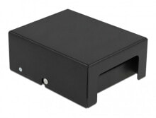 Accessories for telecommunications cabinets and racks DeLOCK 43409. Product colour: Black, Material: Metal. Width: 87.3 mm, Height: 112.5 mm, Depth: 45.2 mm