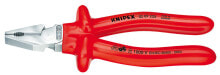 Pliers and pliers Knipex 02 07 225. Material: Steel, Handle colour: Red. Length: 22.5 cm, Weight: 486 g