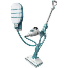 Upright Vacuums Black & Decker 9IN1 Steam-mop Upright steam cleaner 0.5 L 1300 W Turquoise, White