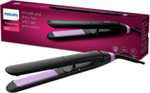 Hair Stylers, Curling Irons And Straighteners STRAIGHTENER FOR HAIR PHILIPS STRAIGHTCARE ESSENTIAL BHS377/00 (BLACK COLOUR)