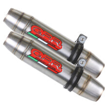 Spare Parts GPR EXHAUST SYSTEMS Deeptone Inox Double Streetfighter 1100 09-12 Homologated Muffler
