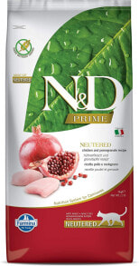 Cat Dry Food Farmina – N & D Cat Grain Free Sterilised Chicken & Pomegranate 5 kg