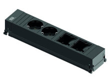 Smart Extension Cords and Surge Protectors 916.0601, 0.1 m, 2 AC outlet(s), Plastic, Black, 1 pc(s)