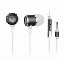 Headphones and Bluetooth Headsets Gembird MHS-EP-001 headphones/headset In-ear Black, White