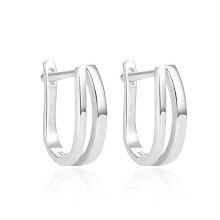 Earrings Fashion women´s silver earrings AGUC1466