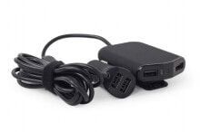 Chargers and Power Adapters Gembird EG-4U-CAR-01 mobile device charger Black Auto