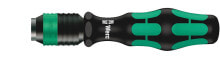 Screwdriver Bits And Holders  Wera 05051272001. Height: 90 mm. Handle colour: Black/Green, Case colour: Black