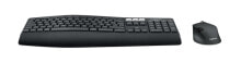 Keyboards and Mouse Kits Logitech MK850 keyboard RF Wireless + Bluetooth QWERTZ German Black