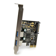 Network Cards and Adapters StarTech.com 2 Port PCI Express PCIe SuperSpeed USB 3.0 Controller Card w/ SATA Power