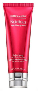 Liquid Cleansers And Make Up Removers Estée Lauder Nutritious Super-Pomegranate, Radiant Energy 2-in-1 Cleansing Foam,