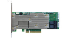 Controllers Tri-mode PCIe/SAS/SATA Full-Featured RAID Adapter, 8 internal ports