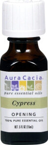 Essential Oils Aura Cacia 100% Pure Essential Oil Cypress -- 0.5 fl oz