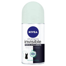 Deodorants Шариковый дезодорант Black & White Invisible Fresh Nivea (50 ml)