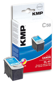 Cartridges KMP C58 ink cartridge 1 pc(s) Cyan, Magenta, Yellow