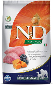 Dog Dry Food Farmina Natural & Delicious Pumpkin Formula Lamb and Blueberry Adult Medium/Large 12 kg