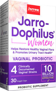 Prebiotics And Probiotics Jarrow Formulas Jarro-Dophilus® Probiotics for Women -- 10 billion - 30 Capsules
