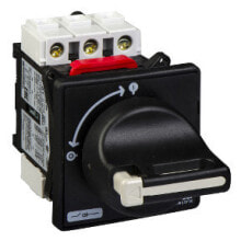 Circuit breakers, differential automatic Schneider Electric VBD01, Rotary switch, 3P, Black, IP20, IP65, RoHS, 60 mm