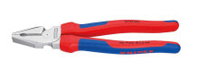 Pliers and pliers Knipex 02 05 225. Material: Steel, Handle colour: Blue/Red. Length: 22.5 cm, Weight: 400 g