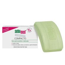 Toilet and Liquid Soaps твердый гель Sebamed Compacto Чувствительная кожа без мыла для ванной (150 g)