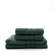 Towels HEUTE 2er-Set Handtcher 50 x 100 cm + 2 Badetcher 70 x 130 cm - 100% Baumwolle - Smaragd