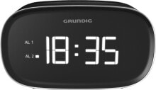 Portable AM/FM Radios Grundig Sonoclock 3000 Clock Digital Black
