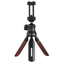 Tripods and Monopods Accessories Hama Solid II, 21B tripod Smartphone/Digital camera 3 leg(s) Black, Red