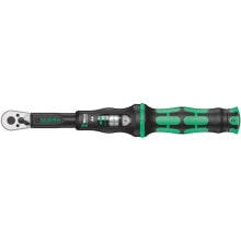 Rattles and Collars Wera Click-Torque A 6, Socket wrench, 1 pc(s), Black,Green, Ratchet handle, 1/4"