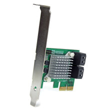 Network Cards and Adapters 4 Port PCI Express 2.0 SATA III 6Gbps RAID Controller Card with HyperDuo SSD Tiering - Serial ATA,Serial ATA III - PCI Express - Full-height (low-profile) - 0,1,10,JBOD - 6 Gbit/s - Marvell - 88SE9230