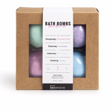 Bath Foam And Salt BATH BOMBS PURE ENERGY LOTE 4 pz