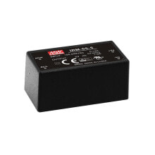 Cables & Interconnects MEAN WELL IRM-05-5, 5 W, 85 - 264 V, ITE EN/UL/IEC 60950, Black, 25.4 mm, 45.7 mm
