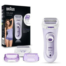 Premium Beauty Products Braun 81653272 women's shaver 4 head(s) Trimmer Purple, White