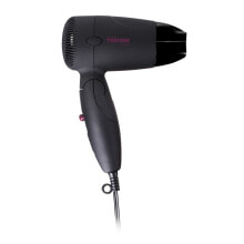 Hair Dryers and Hot Brushes Tristar HD-2359 Travel hair dryer, Black,Violet, Monotone, Hanging loop, 1.7 m, 1200 W, 120-230 V