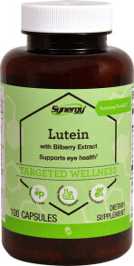 Lutein Vitacost Synergy Lutein with Bilberry Extract Featuring FloraGlo® -- 100 Capsules