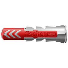 Dowels Fischer DUOPOWER 5 x 25, Expansion anchor, Concrete, Metal, Grey, Red, 2.5 cm, 5 mm