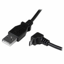 Computer Сables, Сonnectors and Adapters Универсальный кабель USB-MicroUSB Startech USBAUB2MD            Чёрный