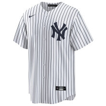 Mens T-Shirts and Tanks NIKE MLB New York Yankees Official Replica Home Short Sleeve V Neck T-Shirt