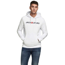 Mens Hoodies jACK & JONES Corp Old Logo Hoodie