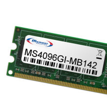 Memory Memory Solution MS4096GI-MB142. Component for: PC/server, Internal memory: 4 GB, Memory layout (modules x size): 1 x 4 GB
